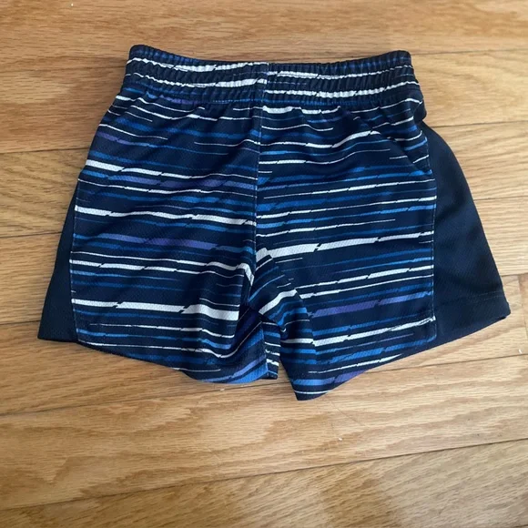 Nike Blue & Navy Toddler Athletic Top and Shorts Set - Picture 9 of 9